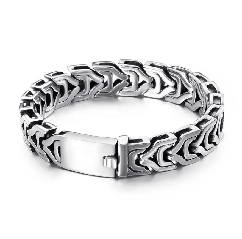 

2021 fashion Bracelet men Personalized creative fashion keel chain bracelet Punk trend domineering bracelet