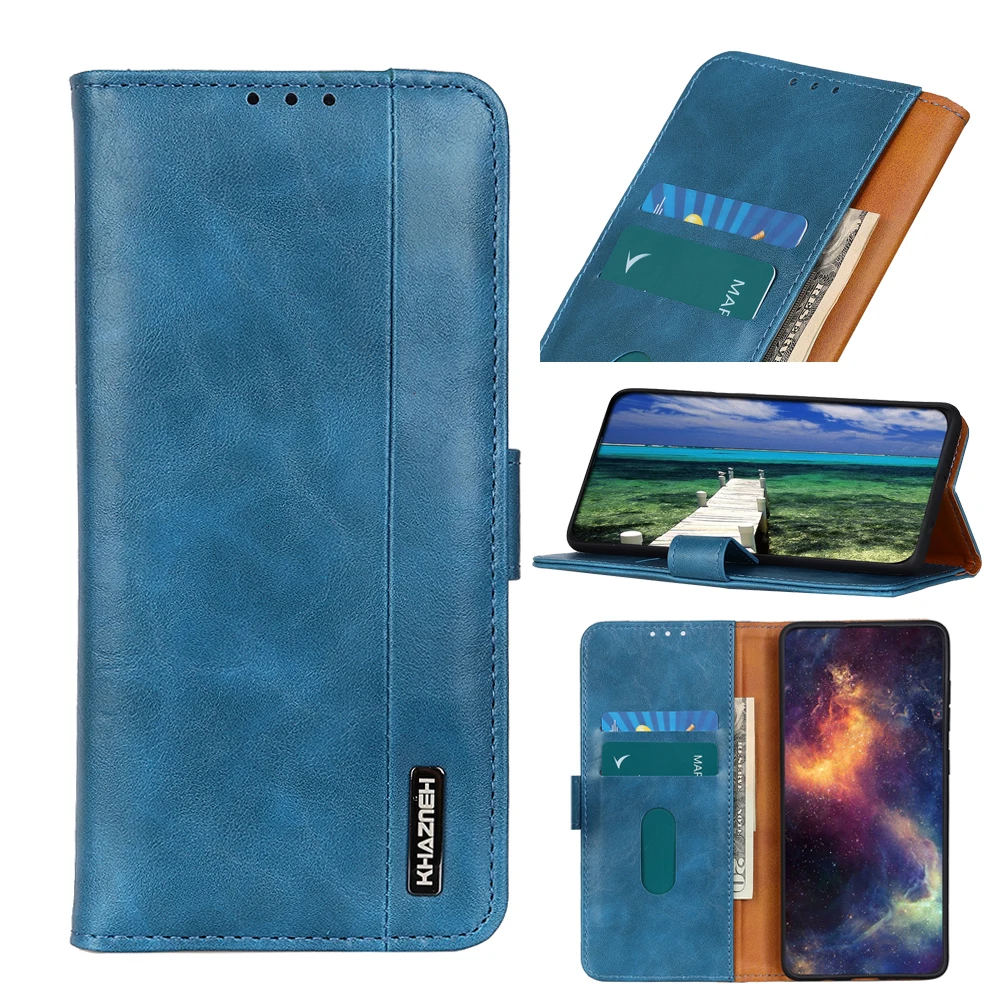 

Bison pattern PU Leather Flip Wallet Case For ASUS ROG Phone 5 With Stand Card Slots, As pictures