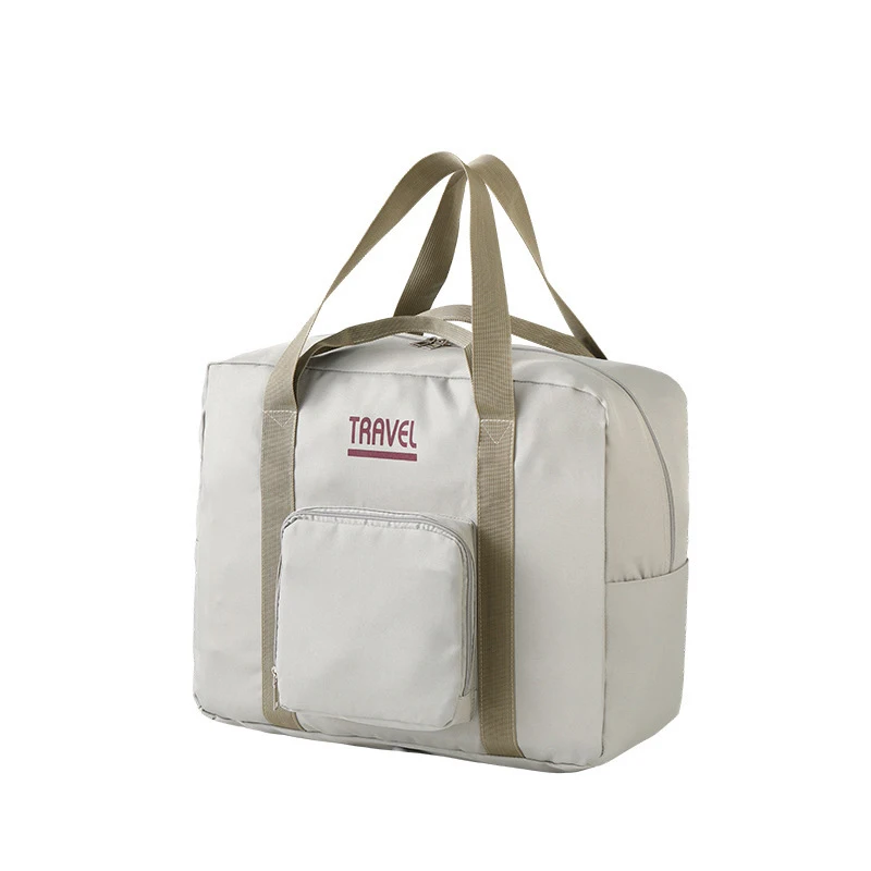 

Wholesale portable folding large capacity travel bag waterproof storage bag men's and women's boarding bag handbag luggage, 4 colors