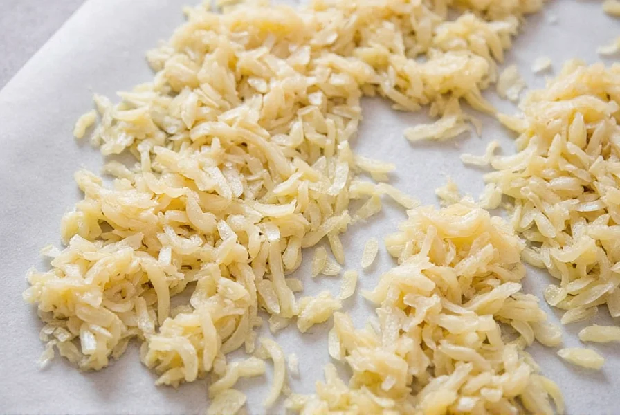 Stir-fry dish with dehydrated onions