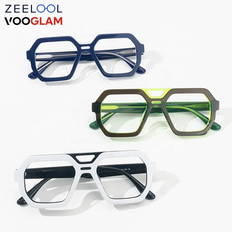 

Zeelool Vooglam Wholesale New Arrival Acetate Frames Neutral Acetate Fashion Optical Frames Eyeglasses Frame