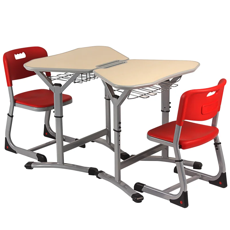 Height Adjustable School Furniture Student Desk With Wholesale Price