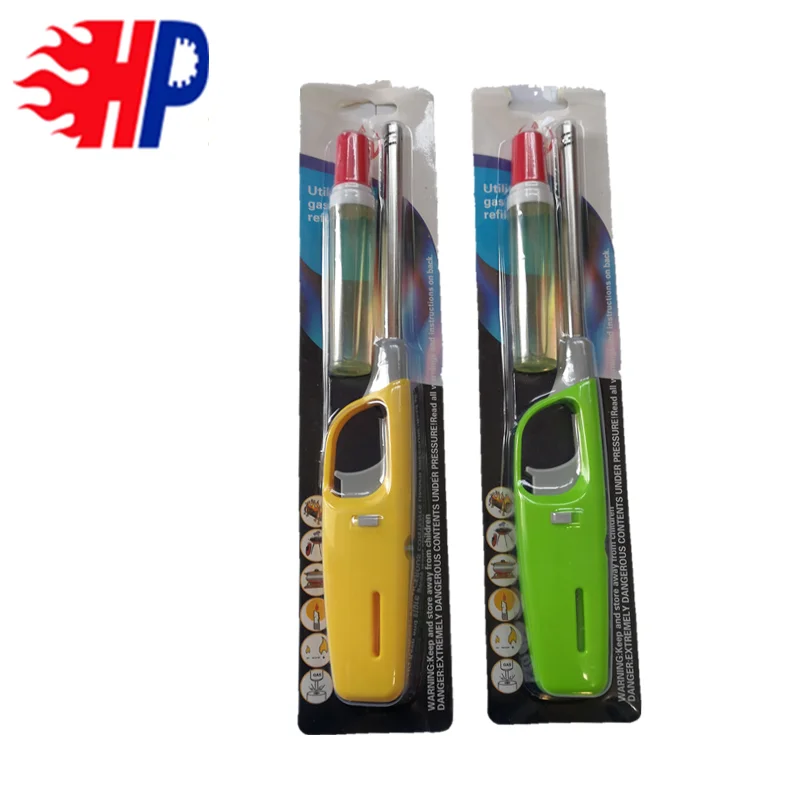 

2020 HP Cigarette Usage and Refillable Style refillable fireplace gas lighter, Optional