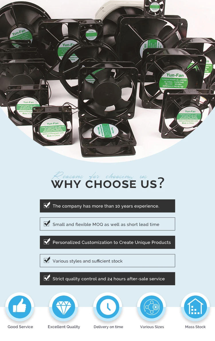 Axial Air Cooling Fan, 24V, 6025, Brushless, 12v - detail 2
