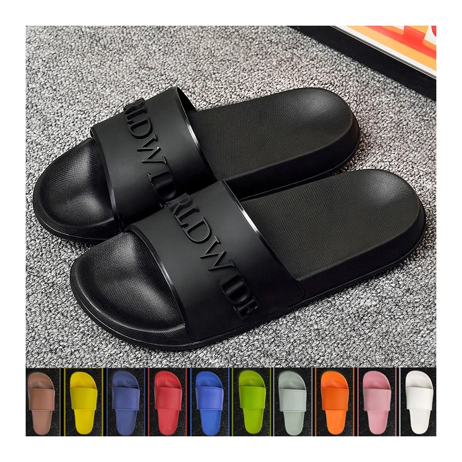 

Open Chinelo De Quarto Flat Slippers And Sandals Macio Wholesale Slipper Gents Nouveau Design Karet Personalizados Wide summer, Customized color
