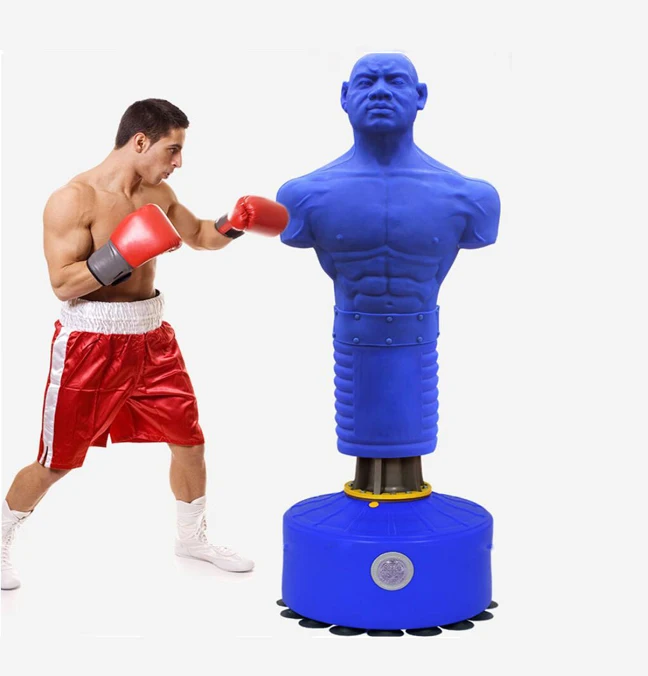 

Free Standing Punching Bob Dummy with Base for boxing training, Skin color,red,blue