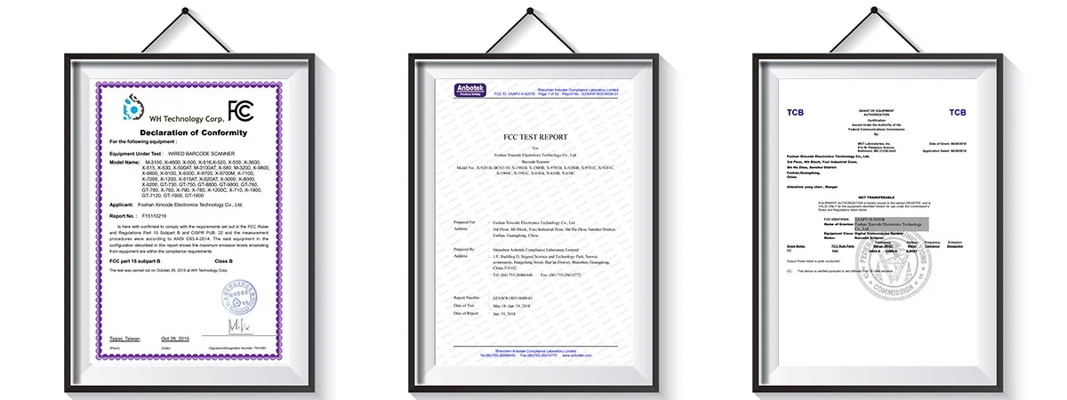 Foshan Xincode Electronics Technology Co., Ltd. - Barcode Scanner