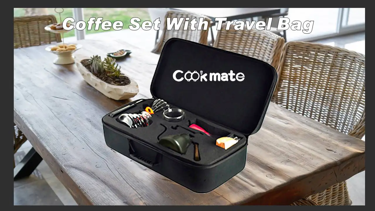 V60 2021 Coffee Set Ceramic Coffee Grinder Dripper Filter Kettle Travel