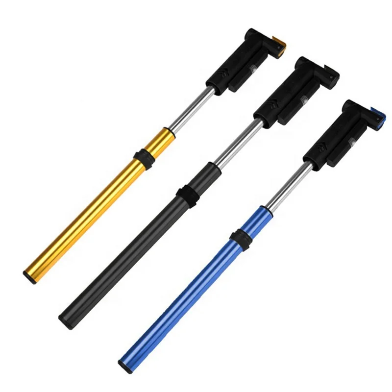 

OEM Small High Pressure Hand Cycling Air Pump Wholesale High Quality Mini Alloy Bicycle Pump, Black, blue, red, gold or customized color