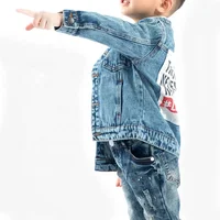 

2019 wholesale suppliers denim boy jeans jackets clothing