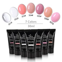 

Wholesale clear poly gel nail extension kit 7 Colors Nail Extend Slip Solution