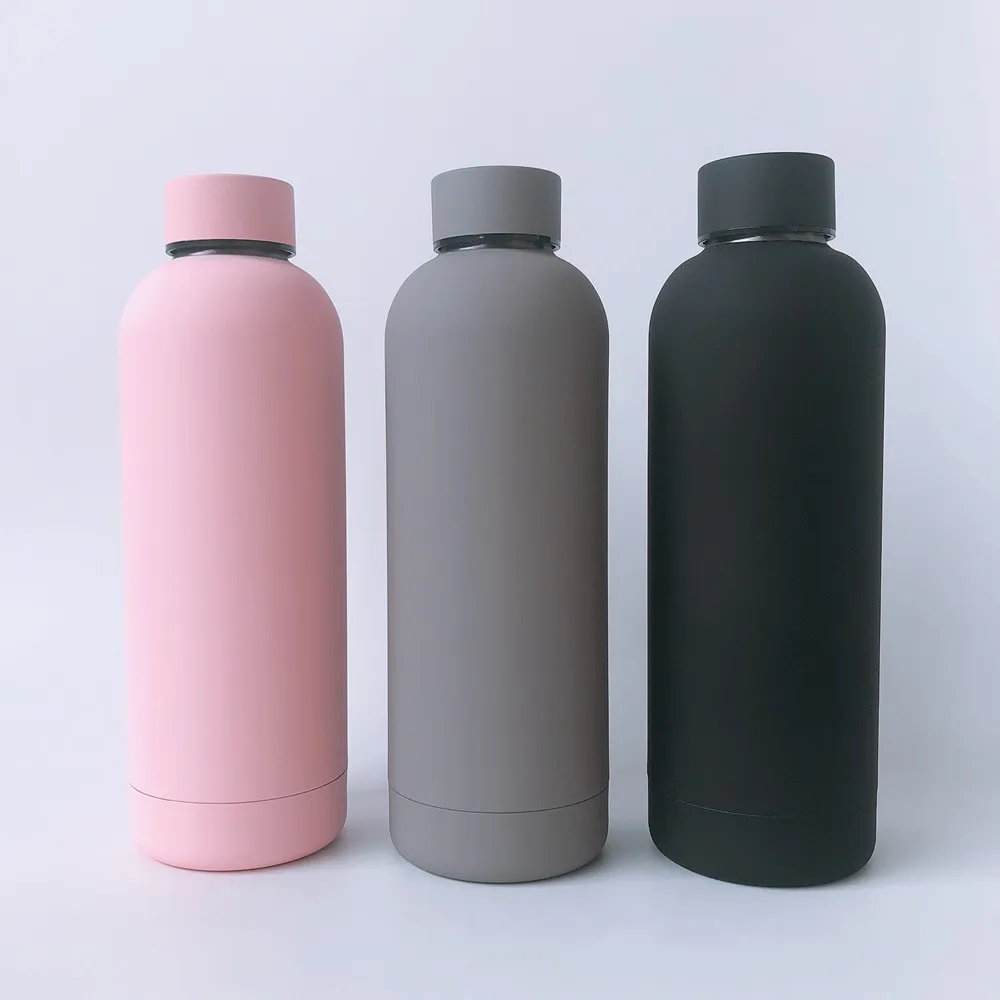 

Amazon Hot Sell 500ml Double Wall Stainless Steel Vacuum Insulated Water Bottle, Customized color