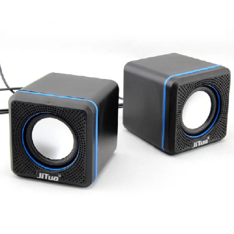 Jituo JT2600 Notebook Desktop Multimedia Mini Speaker Portable USB Small Speaker - ANKUX.COM