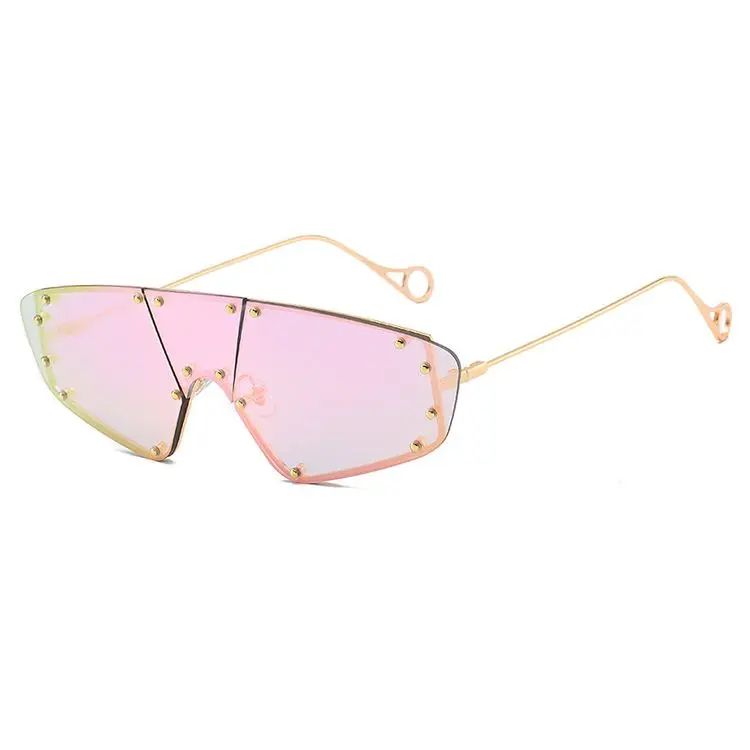 

Hot Sale classical Metal Frame UV400 Full Lens shield Sunglasses