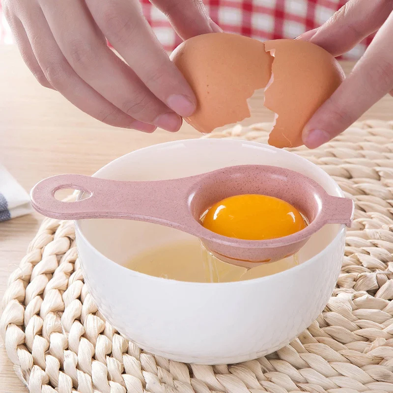 

Wheat Straw Egg White Yolk Separator Sifting Egg Holder Egg Beater Home Kitchen Chef Dining Cooking Gadgets Accessories