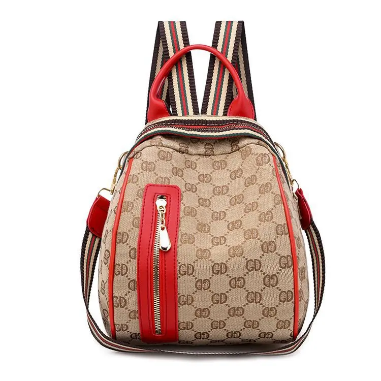 

New Fashionable Style Travel Backpack Female Girls Casual Shoulder Bag Handbag Women Small Backpacks, Red,green,coffee