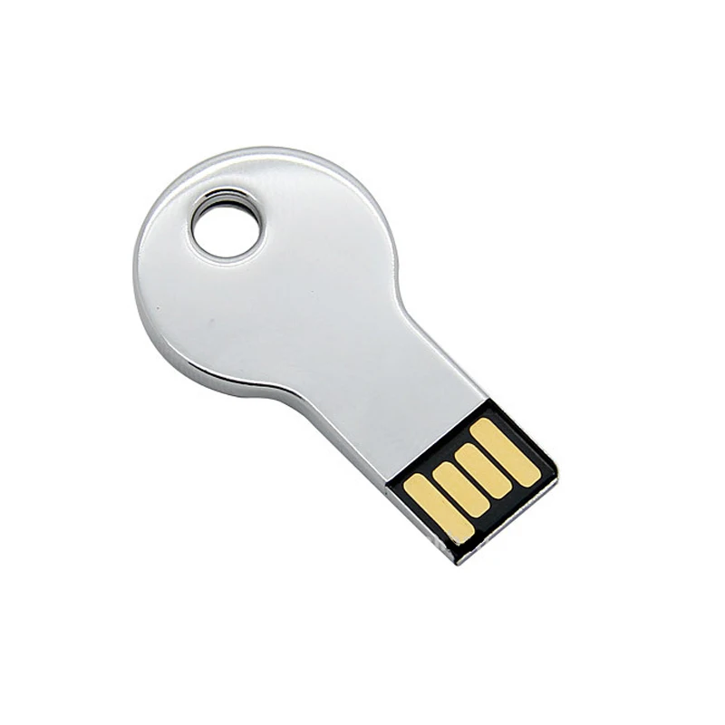 

Low Cost Items Short Key Shape Usb Pen Drive 2GB Disk Logo, Beige, black