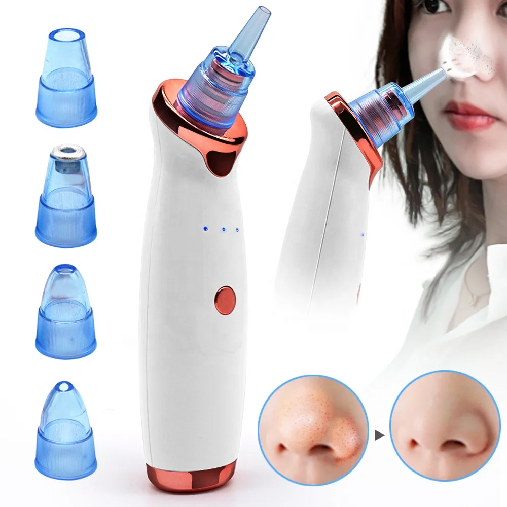 

Extractor Facial Nose Pore Cleaner Tool Electric Vacuum Blackhead Remover, White