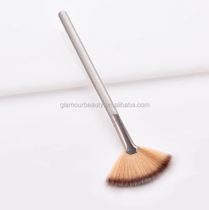 

Mini Mask Applicator Facial Brush Natural Bristle Facial Mask Fan Brush Highlighter Brushes