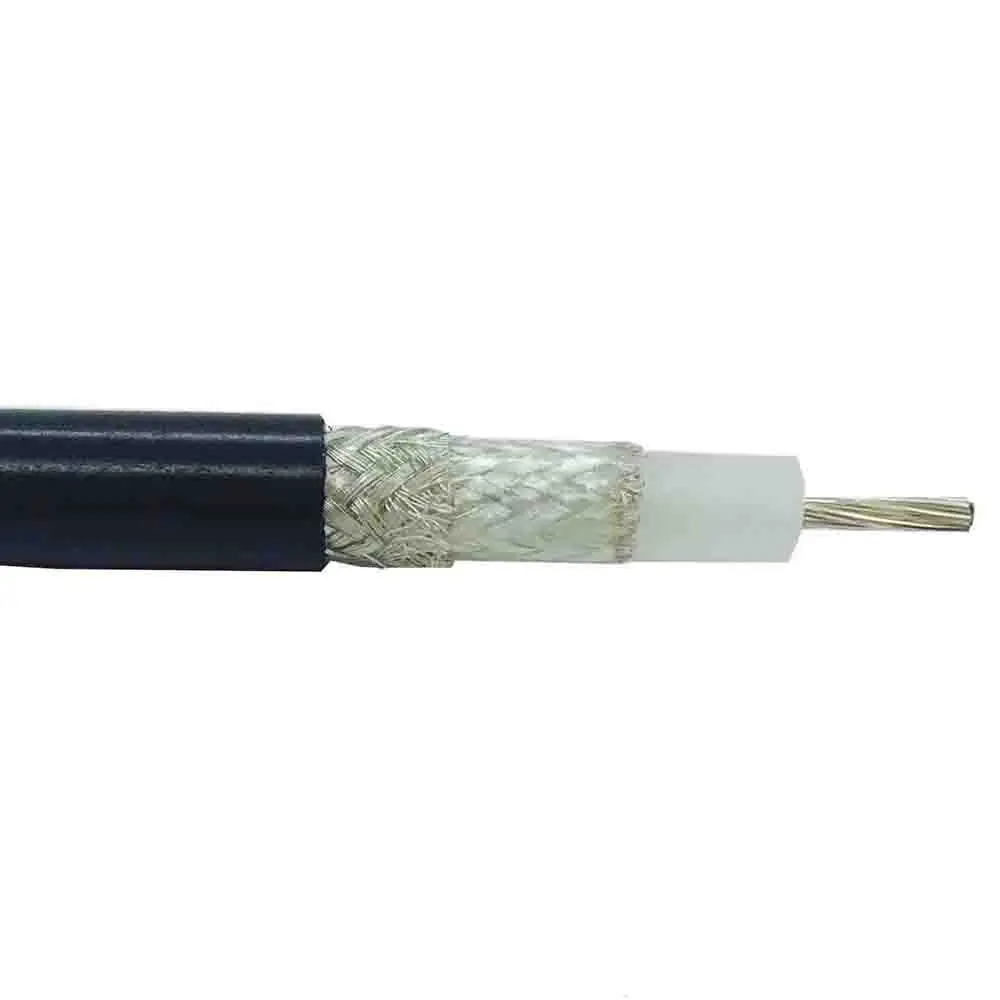 Flexible Coaxial Cable Double Shielded Pvc Rg214 Coax Cable Buy Rg214