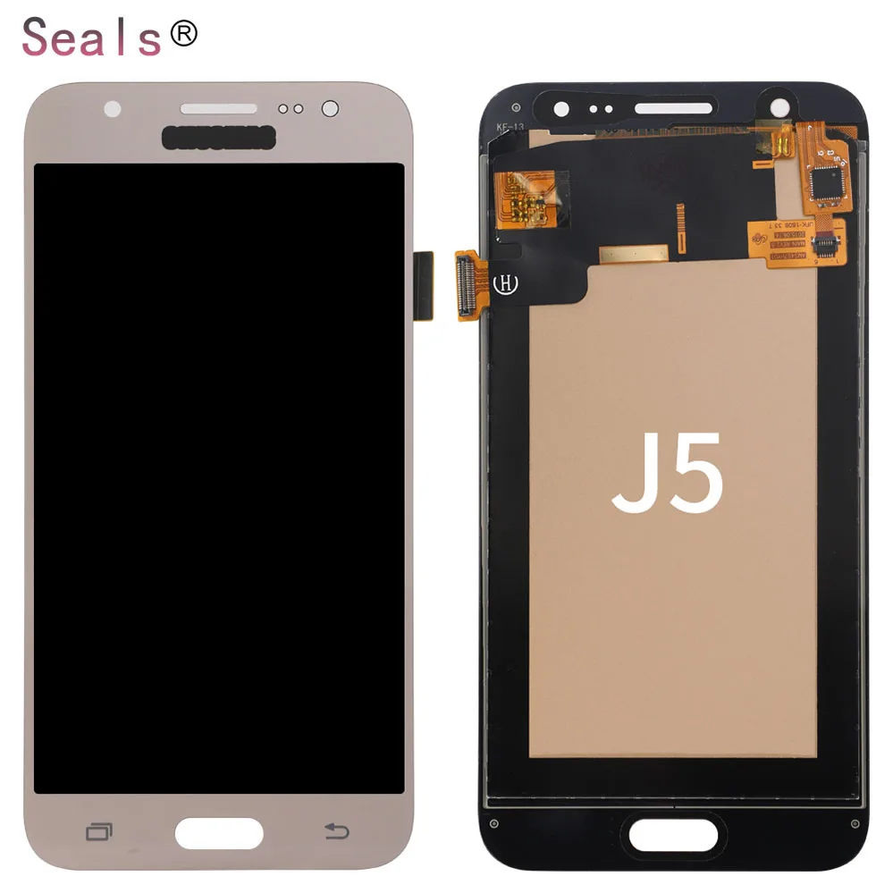 

Phone display screen for samsung j5 prime lcd replacement, Black/white