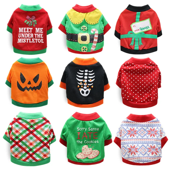 

Various Printing Customization Large Luxury Dog Fashions Pet Clothess Winter Polyester Dog T-shirt, Blue,pink,gray