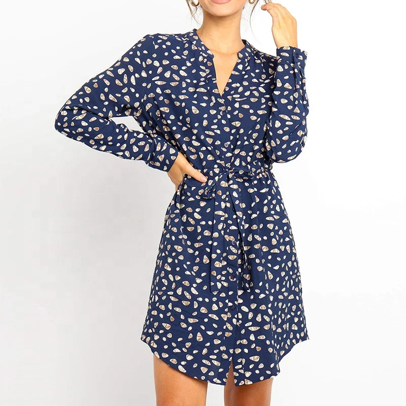 

Wholesale Women V-neck Chiffon Blouse Skirt, As shown