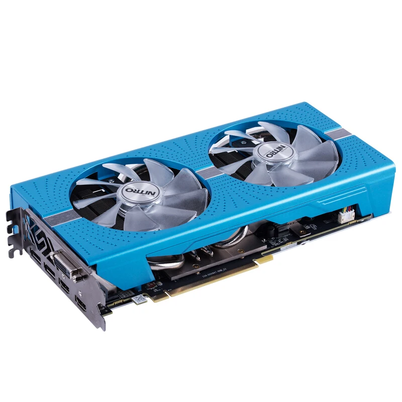 

Sapphire Nitro+ AMD RX 590 8G GDDR5 DVI/2HDMI/2DisplayPort pci-e Video Graphic Card Mining