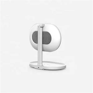 Image of MOMAX Q.Led Mirror with Wireless Charging and Bluetooth Speaker lamp fast charge