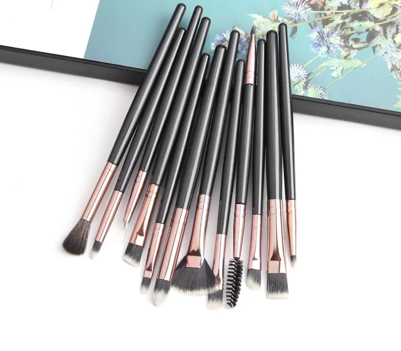 

2021 brand new HZM 12 eye shadow brush, eye and face beauty tools, own brand luxury makeup brush set