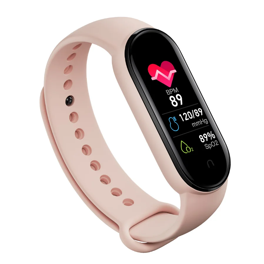 

New Arrival Smartwatch Mi Band 6 M6 Smart Band Wristband Fitness Bracelet BT 5.0 Touch Screen M6 Smart Watch, Customized colors