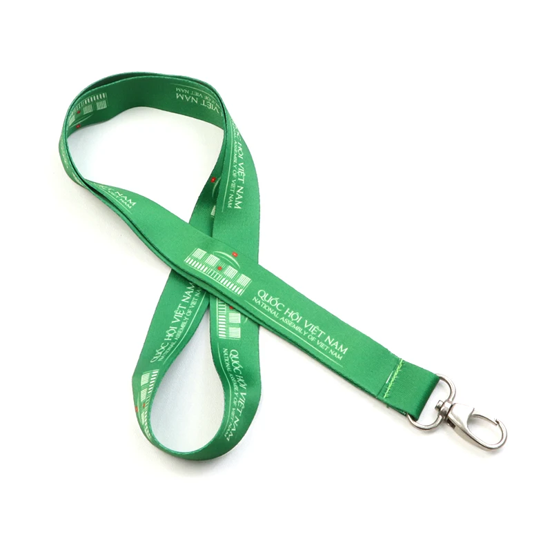 

high quality low price custom leather keychain double layer lanyard