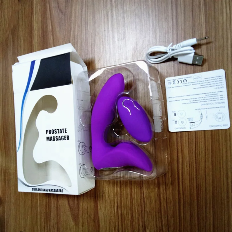 Wireless anal plug vibrator sex toys