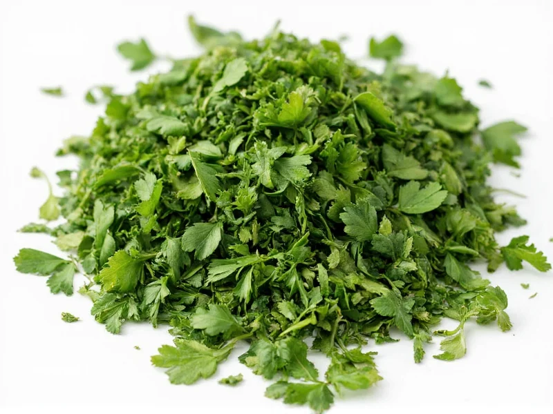 dried substitute for fresh parsley