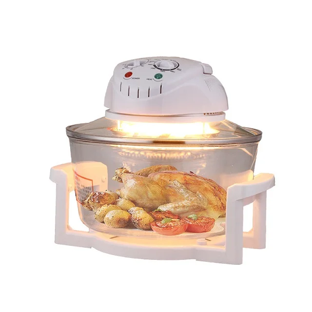 

Light wave oven air fryer hot wave oven smokeless oven oil free fryer electric fryer potato chips sweet potato machine, Skin color, red