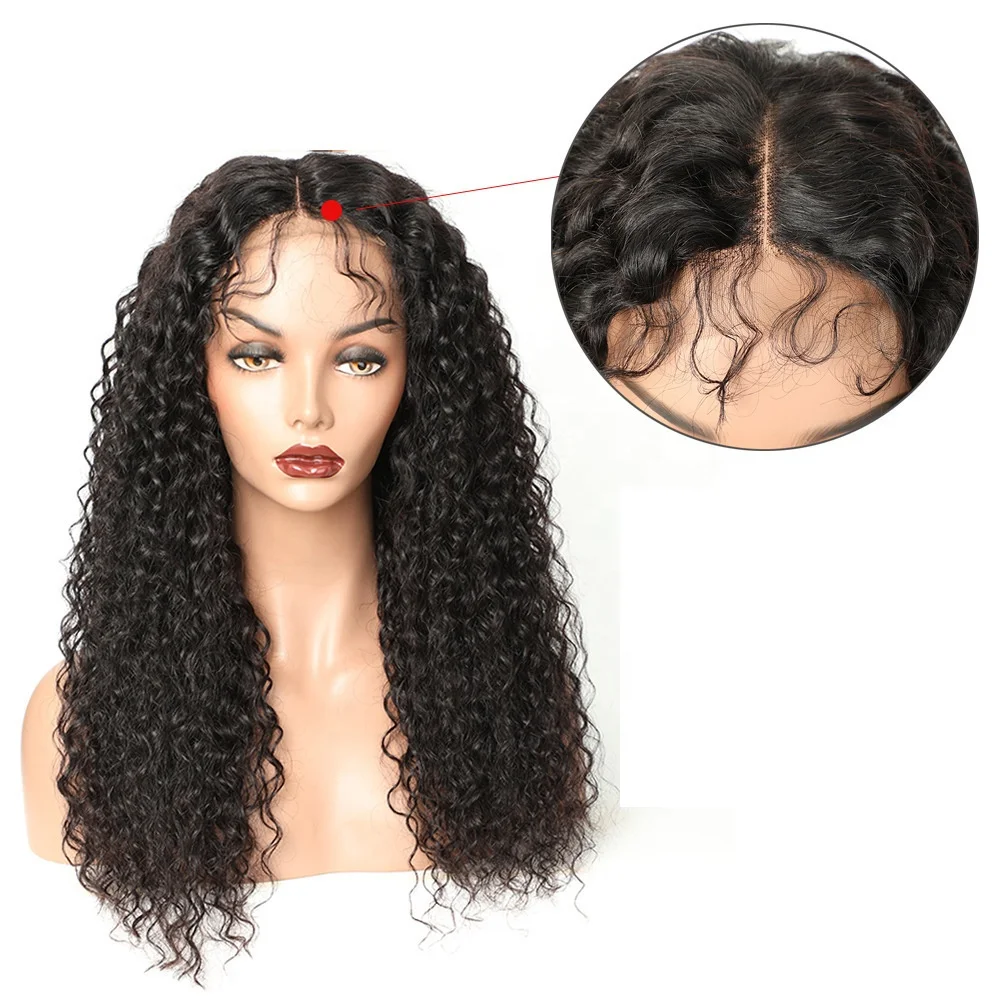 

TKL New arrival water wave smooth soft high temperature fiber ladies front lace wig