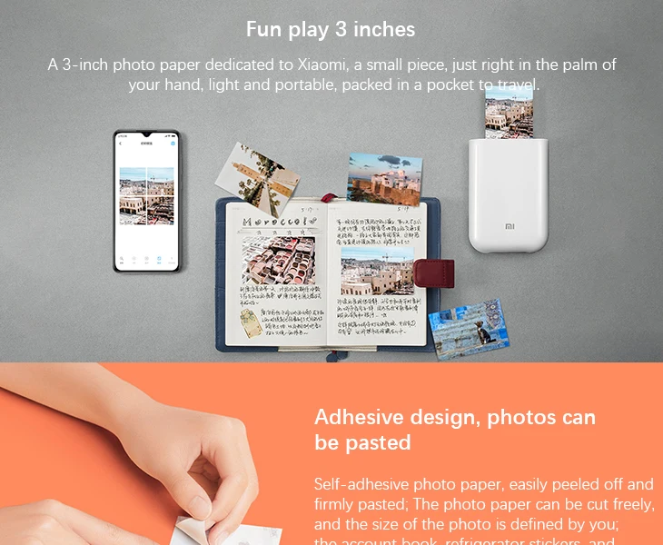 xiaomi zink photo printer