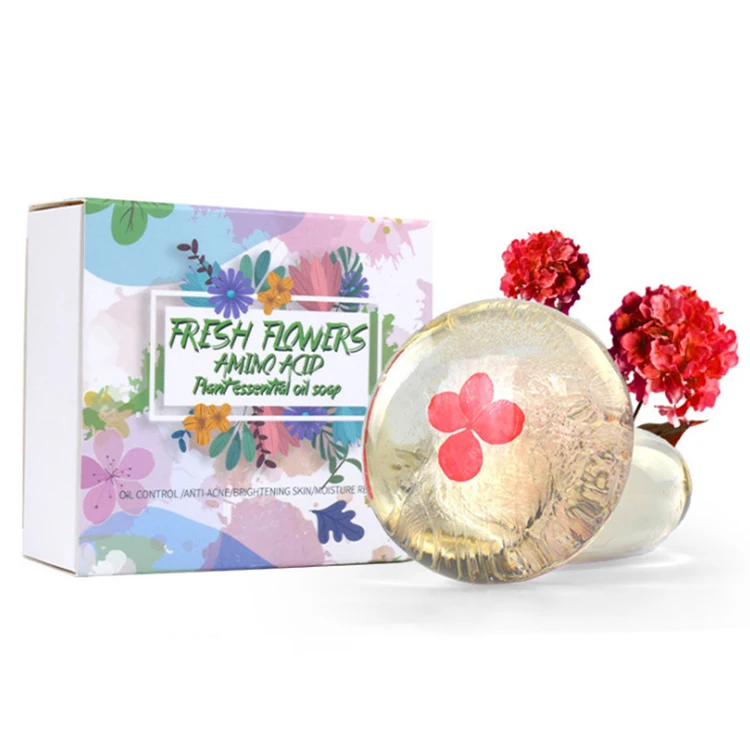 

Hot Selling 12 Styles Handmade Solid Dried Flowers Valentine Gift Box Bar Soap Handmade, As photos