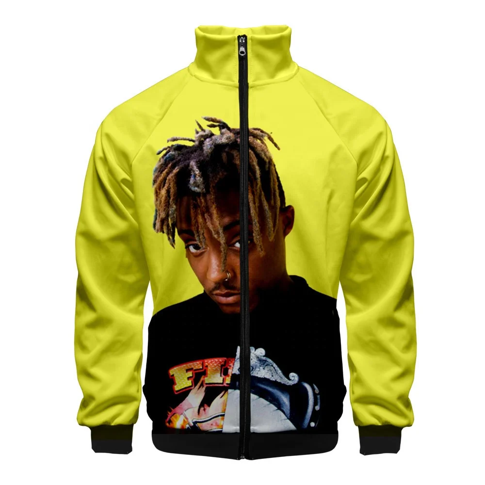 

2021 new style Juice Wrld jacket with zipper wholesale Juice Wrld jacket hoodie with zipper stock zipper jacket supplier, Csutomized