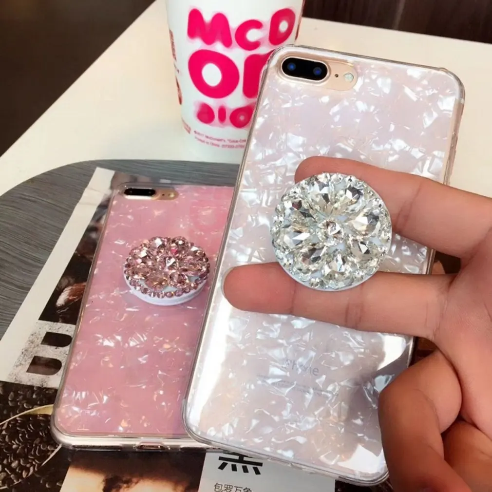 

Finger Ring Phone Holder Bling Air Bag Diamond Phone Stander Holder Universal Foldable Tablet Phone Stand Holder