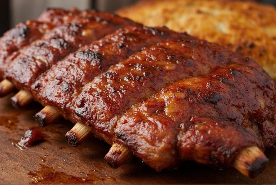 Spice rub on ribs