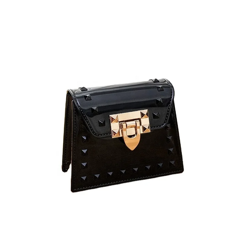 

Personality casual fashion crossbody handbags jelly travel bag for women