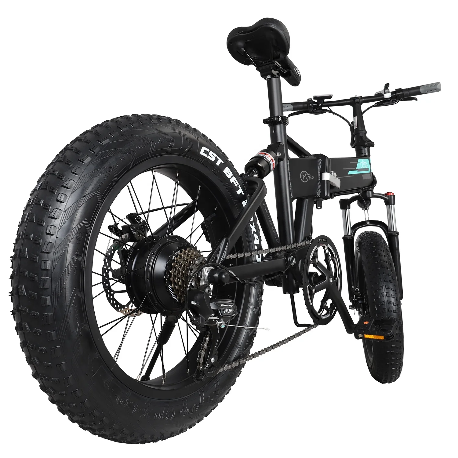 

Fiddo M1 Pro Mountian e Bike 500w 36v Waterproof dirt eBike Folding Electric Bike 20 inch Electric Fat Bike