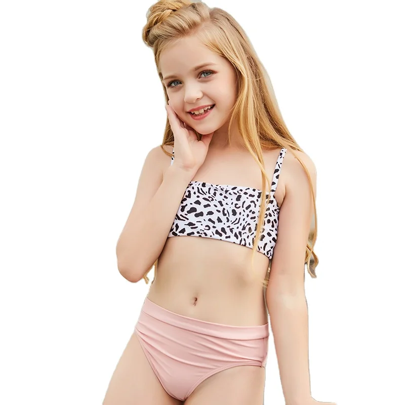 

china wholesale lovely girl super bikini kids swimwear baby swimsuit, Picture