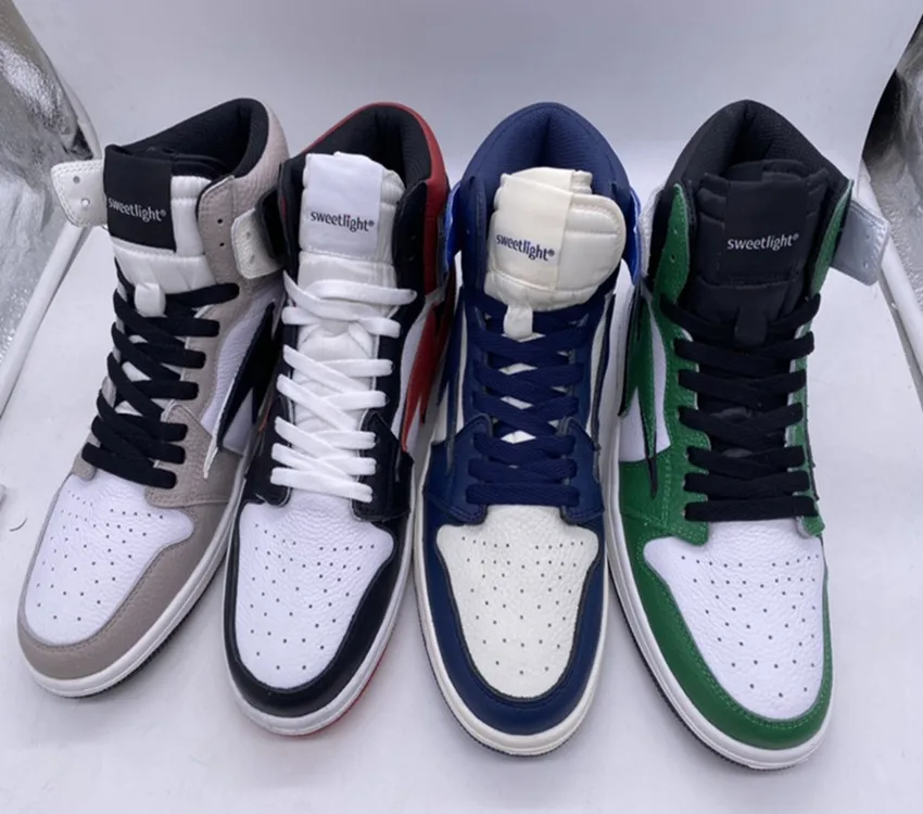

High Quality Custom Logo Genuine Leather Original Branded Mens Basketball Shoes