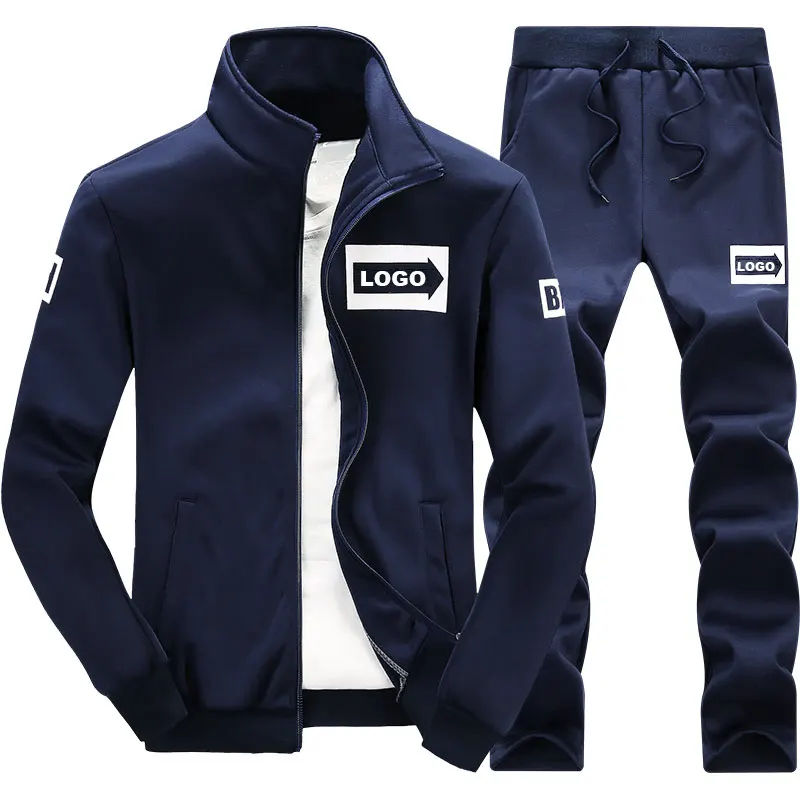 

US size European Size 2021 OEM Service black sport suit man wear suit Running Training Polyester track suit for men sport, Grey,black,blue,white