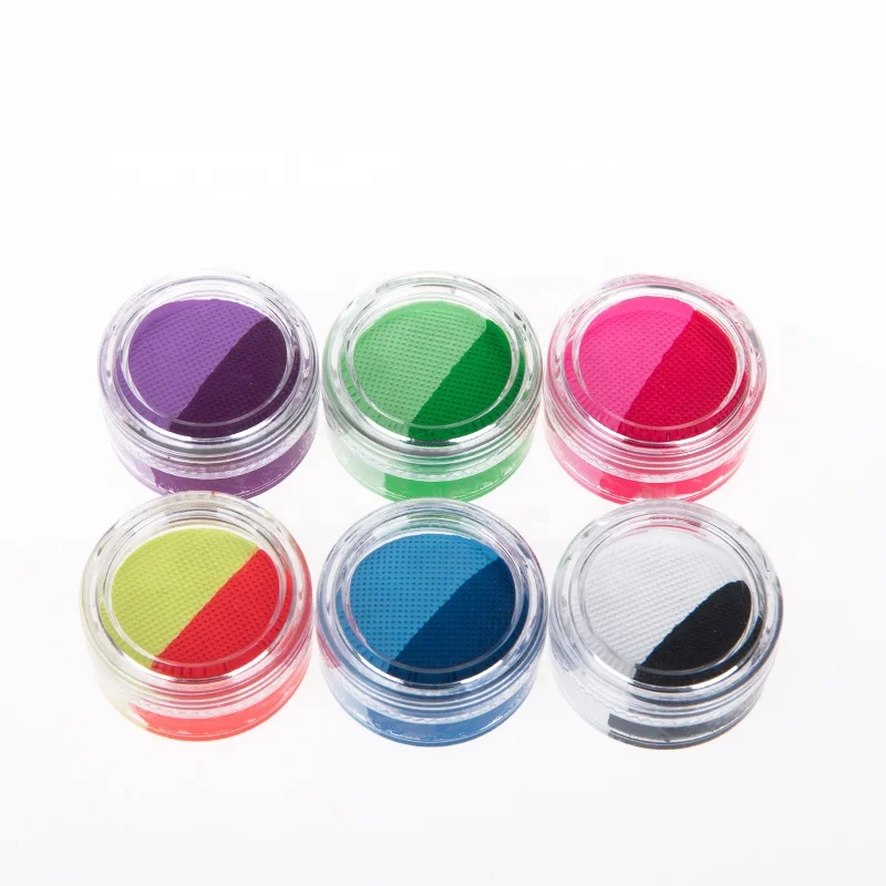 

2021 factory wholesale body painting makeup water based body painting pallet, Multi-colors