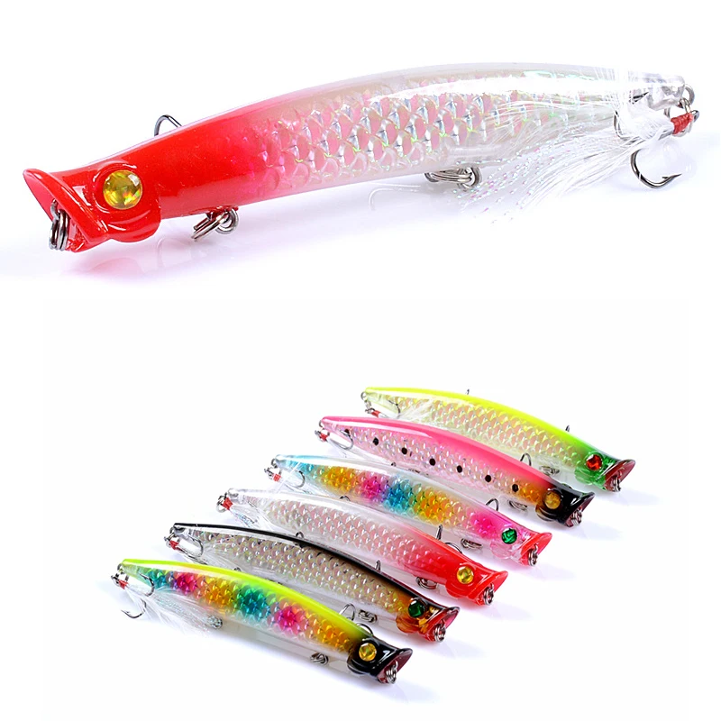 

High Quality Low Price Fishing Lure 13.2g/111mm PP52 Peche Bass Pike Trolling Pesca Fishing Tackle sea fishing salt freshwater, 6 colors