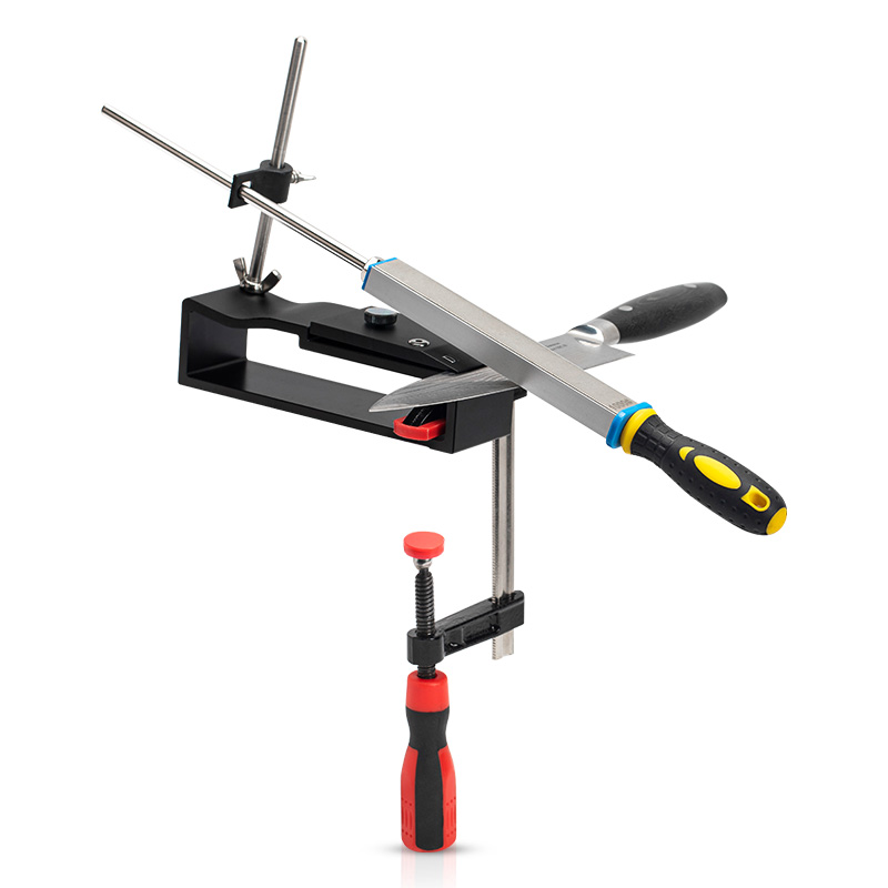 

Factory wholesale fixed angle knife electric sharpener sharpener knife system knife sharpener set for household, Black