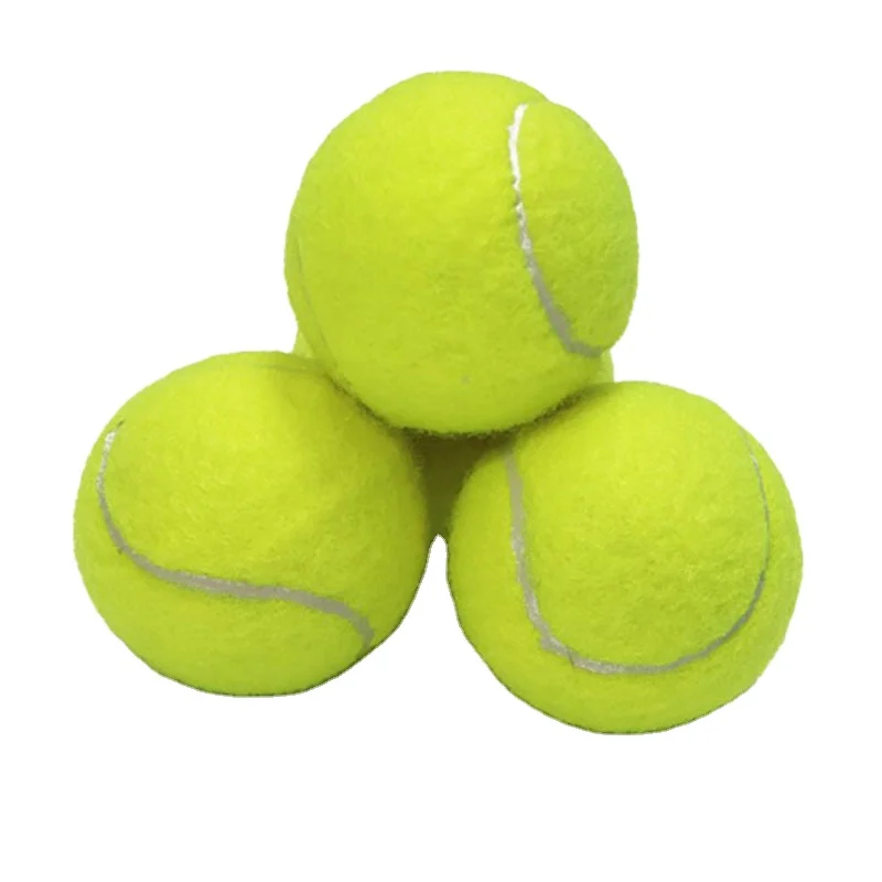 

High Elasticity Tennis Recreational Tennis Training Ball For Logo Custom, Green